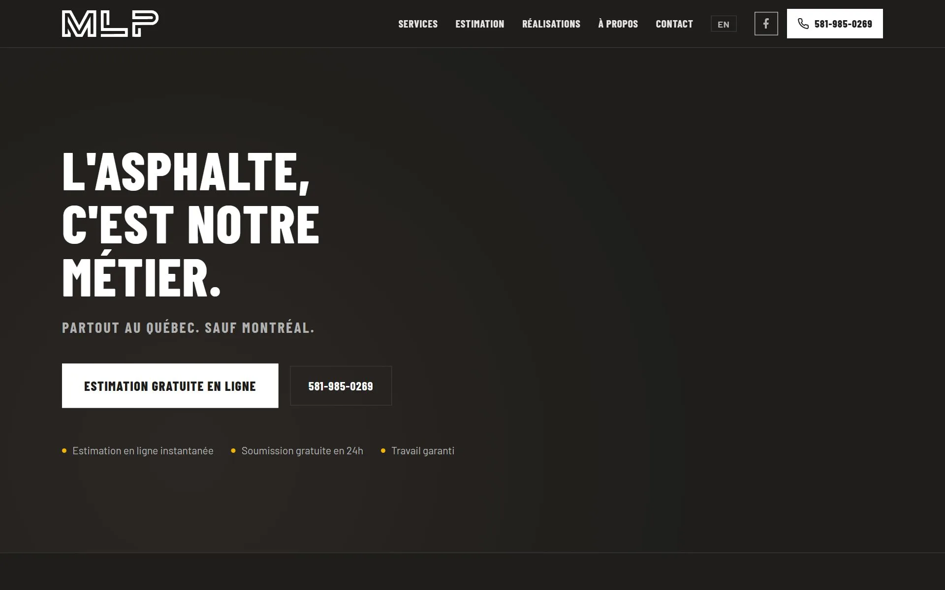 Pavage MLP site preview