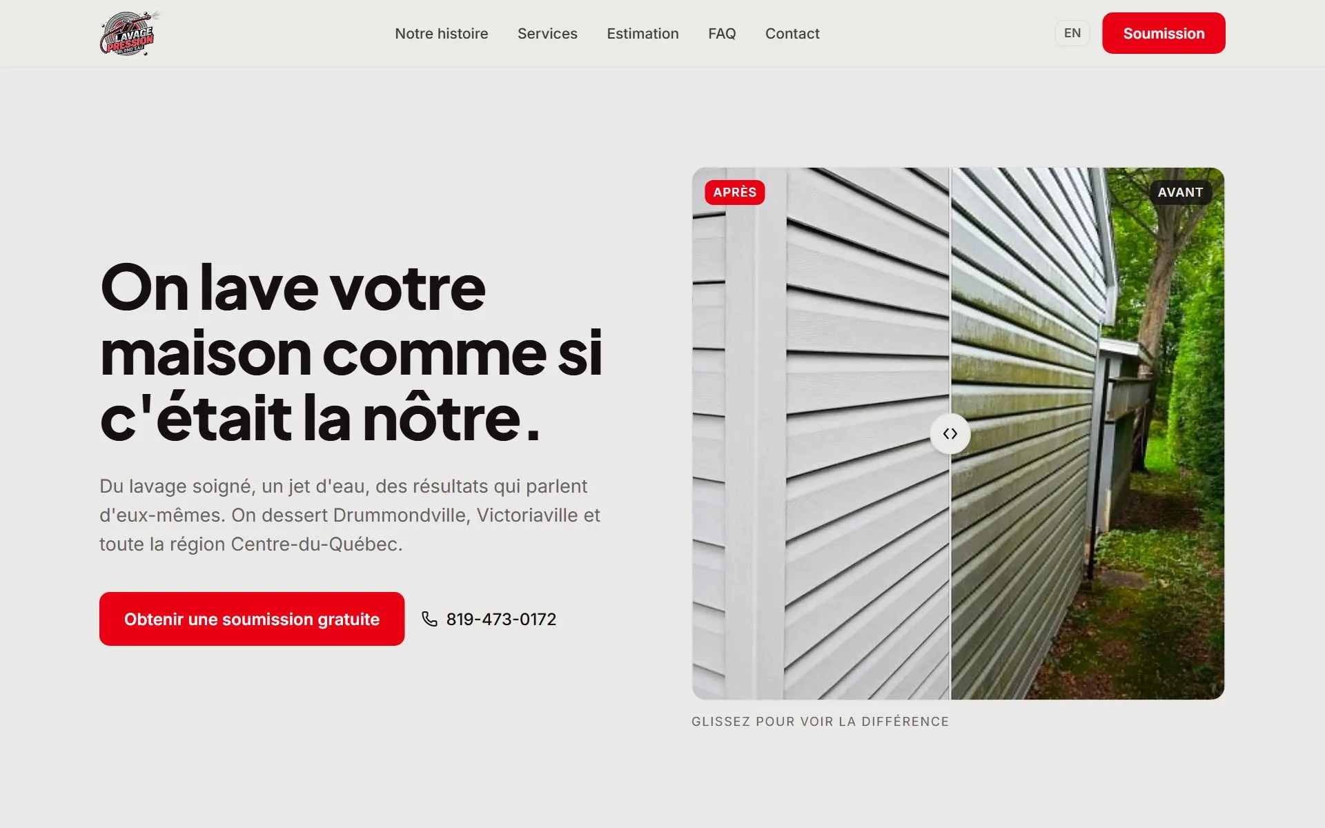 Lavage Blond'eau site preview